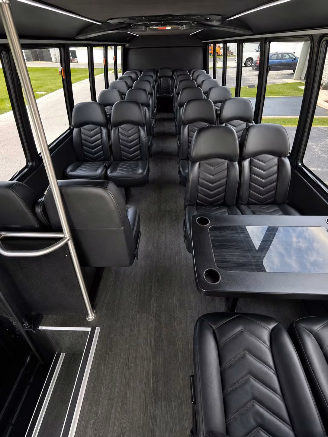 20 passenger minibus inside
