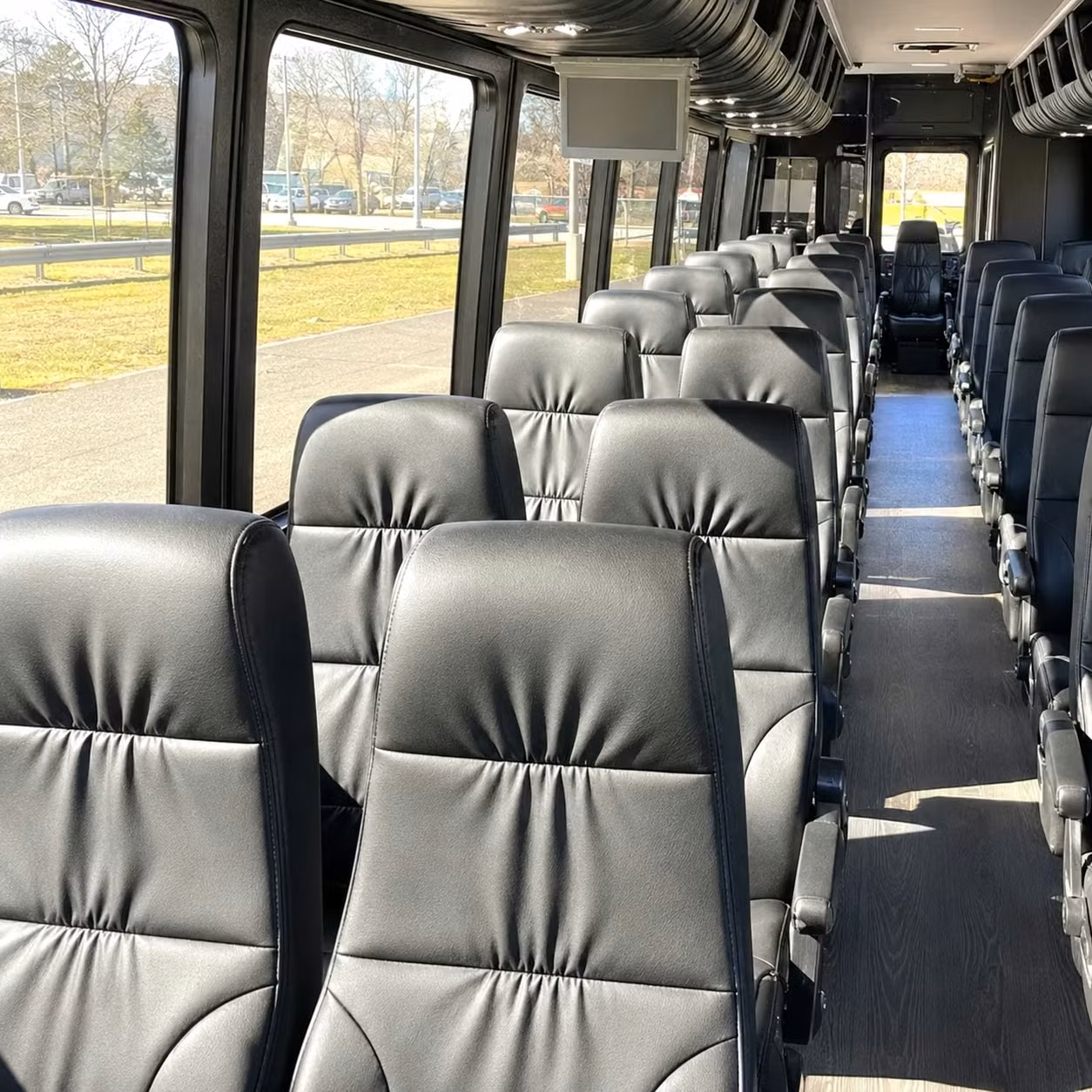 35 passenger minibus interior