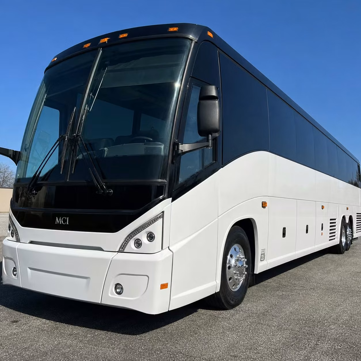 56 passenger charter bus