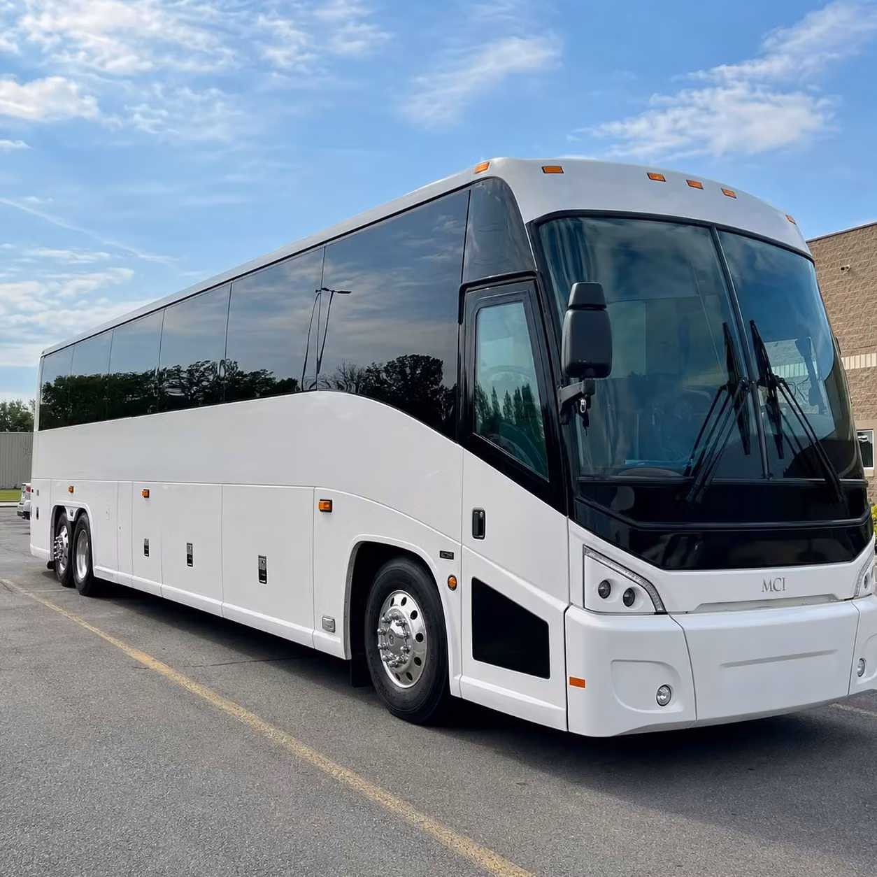 clovis 56 passenger charter bus rental