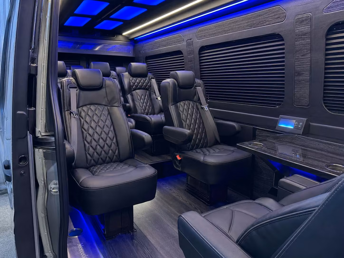 sprinter van transportation for groups and events across clovis